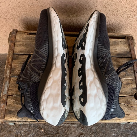 New Balance Fresh Foam v3 Black Magnet Running Shoe - Picture 3 of 8